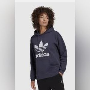 Adidas trefoil hoody men's small NWT